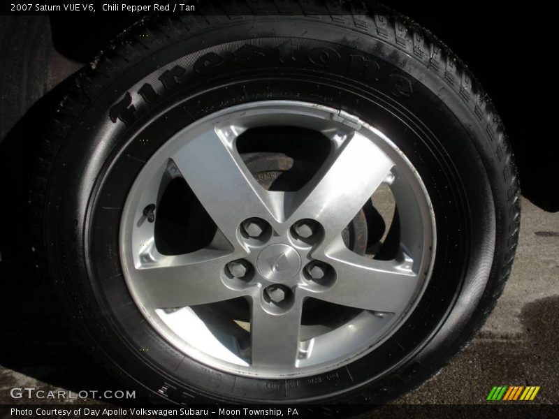 Chili Pepper Red / Tan 2007 Saturn VUE V6