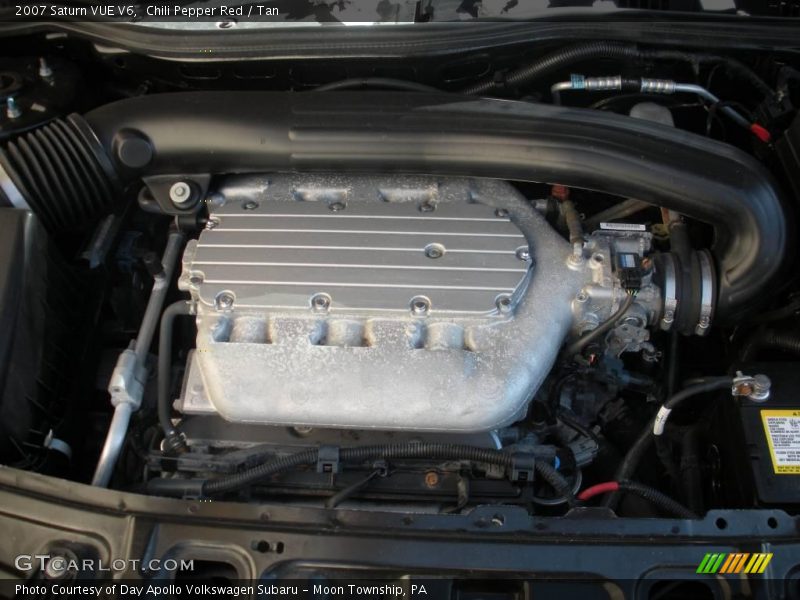 Chili Pepper Red / Tan 2007 Saturn VUE V6