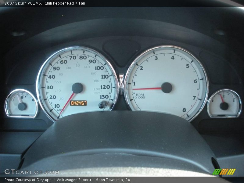 Chili Pepper Red / Tan 2007 Saturn VUE V6