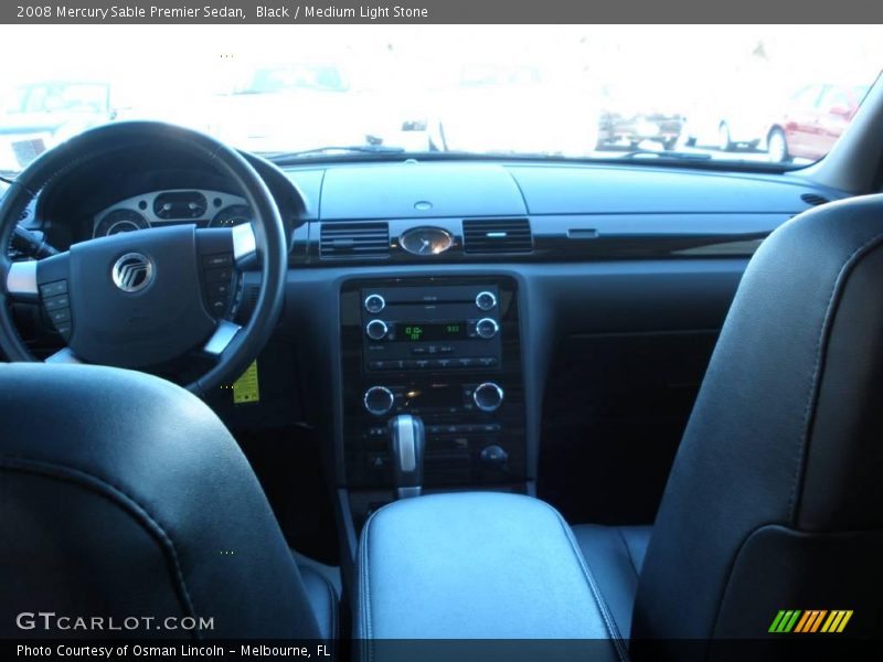 Black / Medium Light Stone 2008 Mercury Sable Premier Sedan