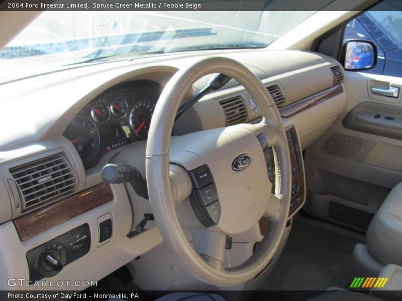 Spruce Green Metallic / Pebble Beige 2004 Ford Freestar Limited