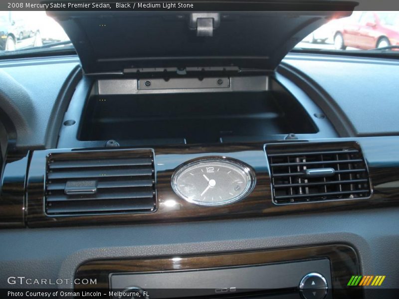 Black / Medium Light Stone 2008 Mercury Sable Premier Sedan