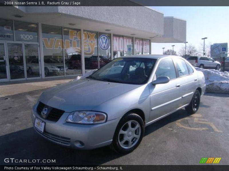 Radium Gray / Sage 2004 Nissan Sentra 1.8