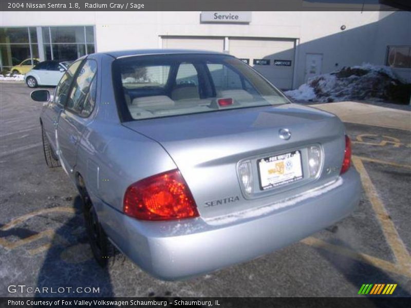 Radium Gray / Sage 2004 Nissan Sentra 1.8