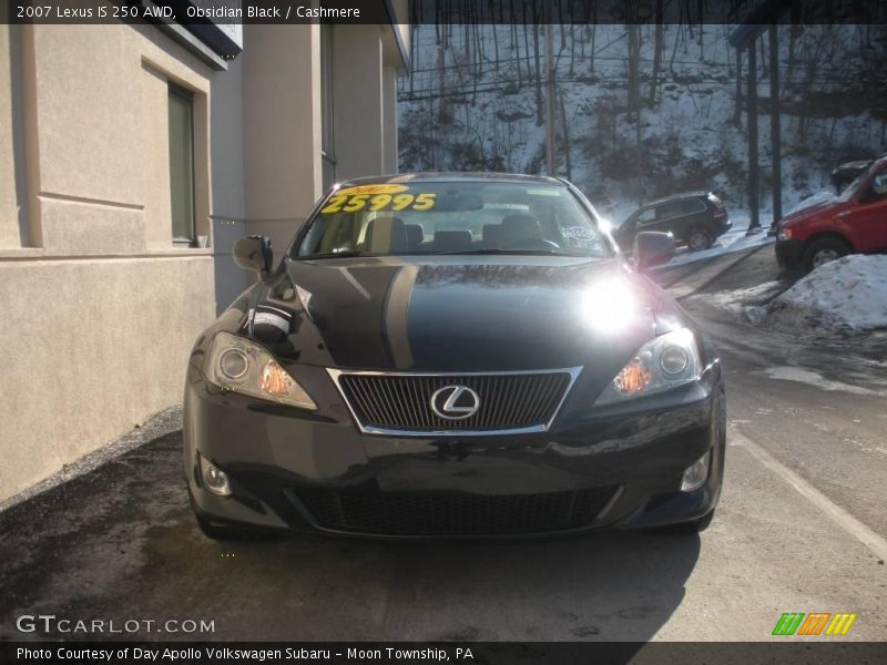 Obsidian Black / Cashmere 2007 Lexus IS 250 AWD