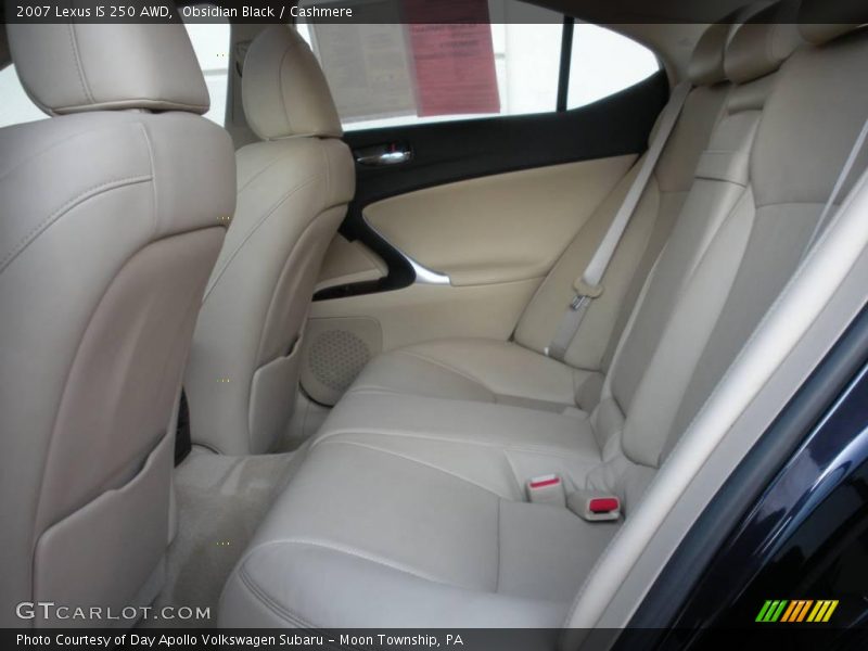 Obsidian Black / Cashmere 2007 Lexus IS 250 AWD