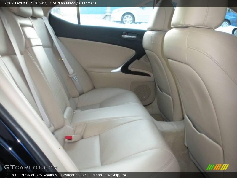 Obsidian Black / Cashmere 2007 Lexus IS 250 AWD