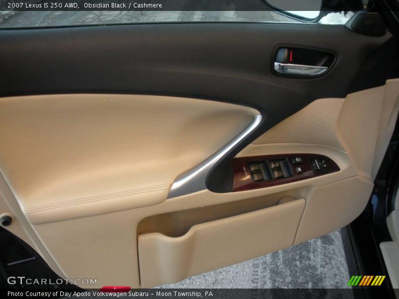 Obsidian Black / Cashmere 2007 Lexus IS 250 AWD