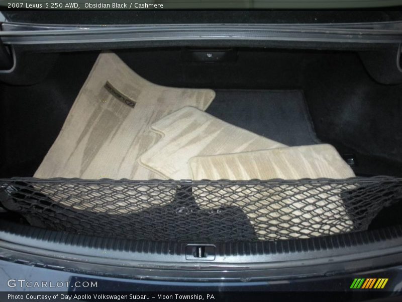 Obsidian Black / Cashmere 2007 Lexus IS 250 AWD