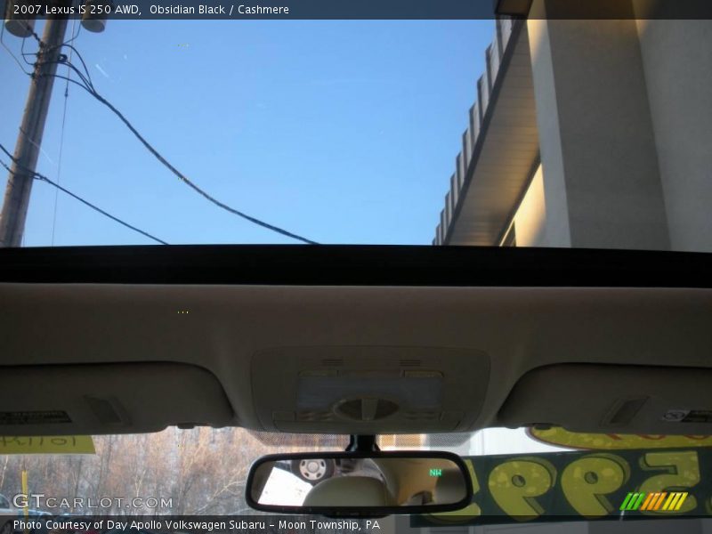 Obsidian Black / Cashmere 2007 Lexus IS 250 AWD