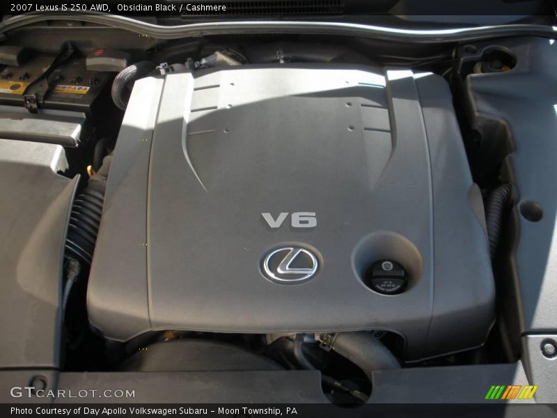 Obsidian Black / Cashmere 2007 Lexus IS 250 AWD