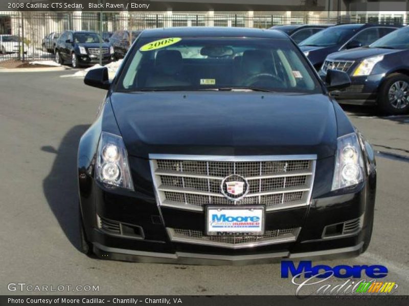 Black Raven / Ebony 2008 Cadillac CTS Sedan
