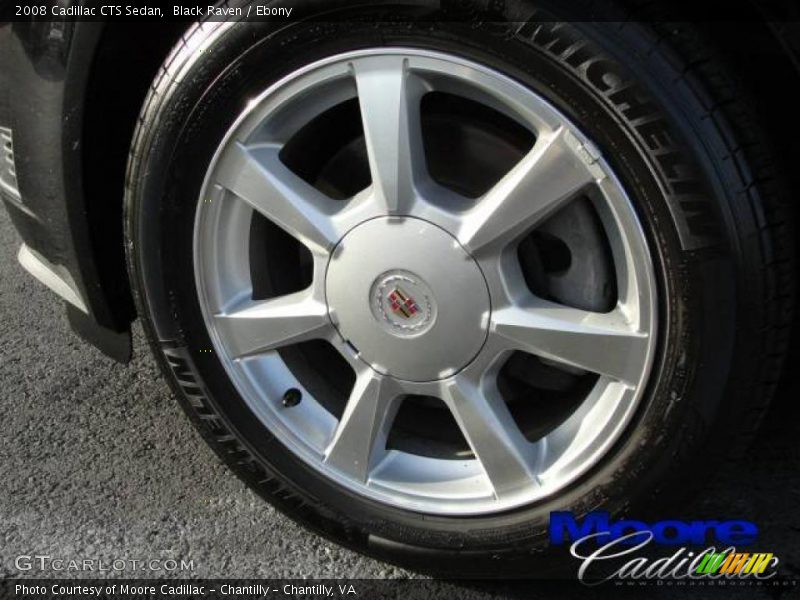 Black Raven / Ebony 2008 Cadillac CTS Sedan