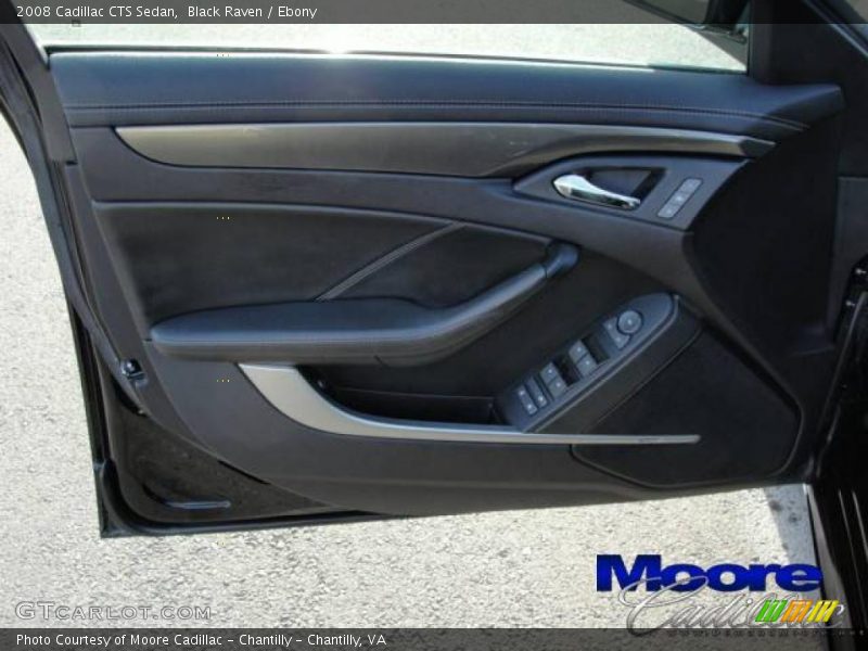 Black Raven / Ebony 2008 Cadillac CTS Sedan