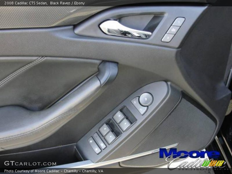 Black Raven / Ebony 2008 Cadillac CTS Sedan