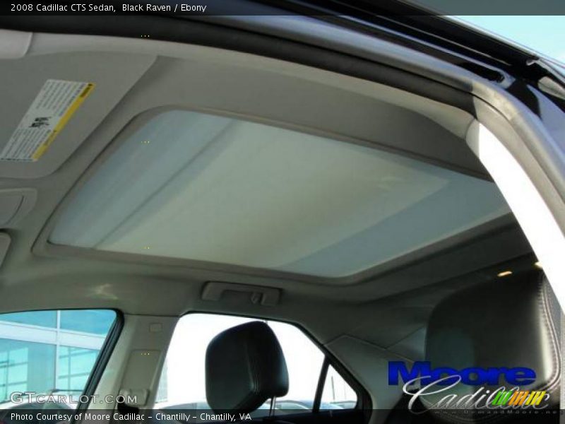 Black Raven / Ebony 2008 Cadillac CTS Sedan