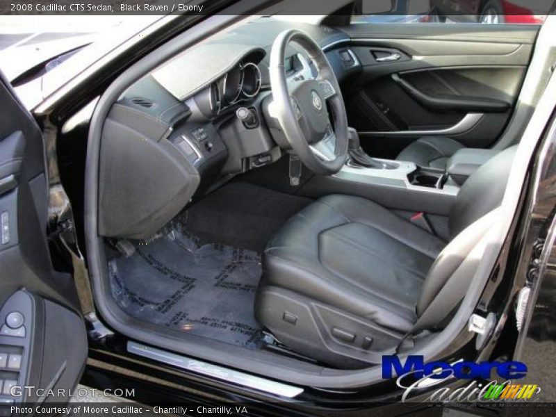 Black Raven / Ebony 2008 Cadillac CTS Sedan