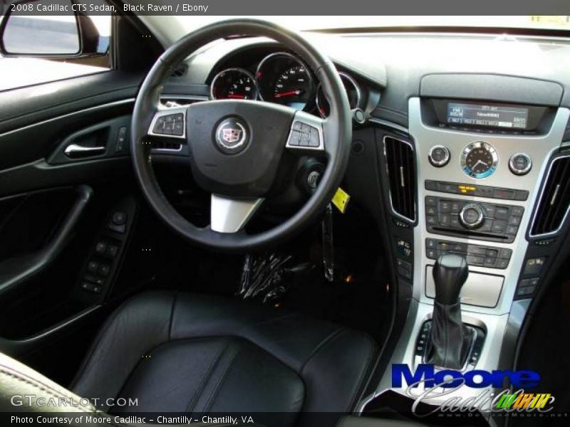 Black Raven / Ebony 2008 Cadillac CTS Sedan