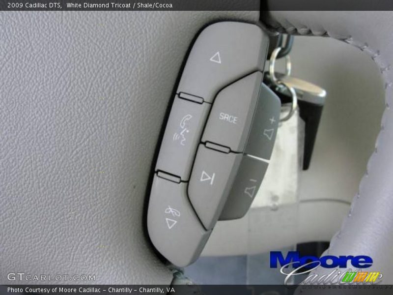 White Diamond Tricoat / Shale/Cocoa 2009 Cadillac DTS
