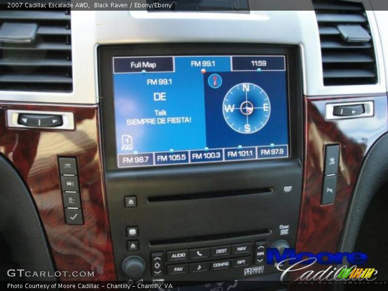 Black Raven / Ebony/Ebony 2007 Cadillac Escalade AWD