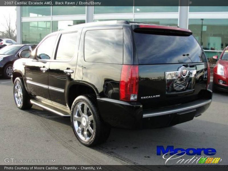 Black Raven / Ebony/Ebony 2007 Cadillac Escalade AWD