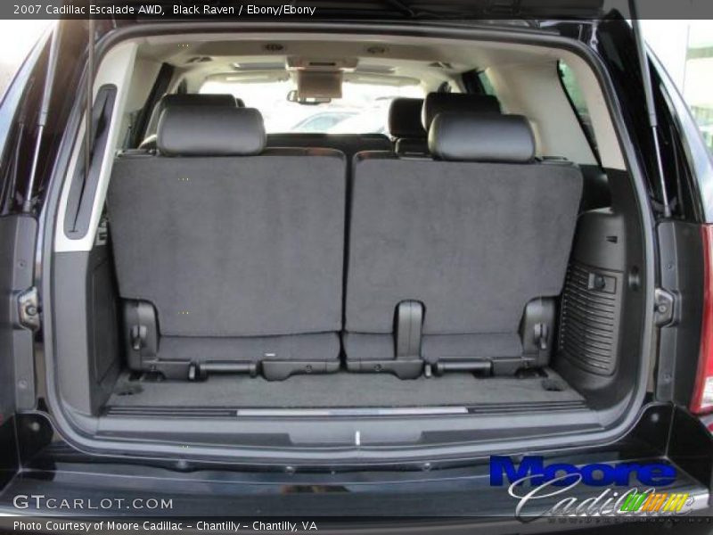 Black Raven / Ebony/Ebony 2007 Cadillac Escalade AWD