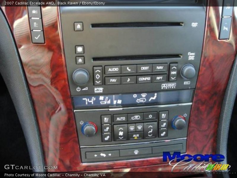 Black Raven / Ebony/Ebony 2007 Cadillac Escalade AWD