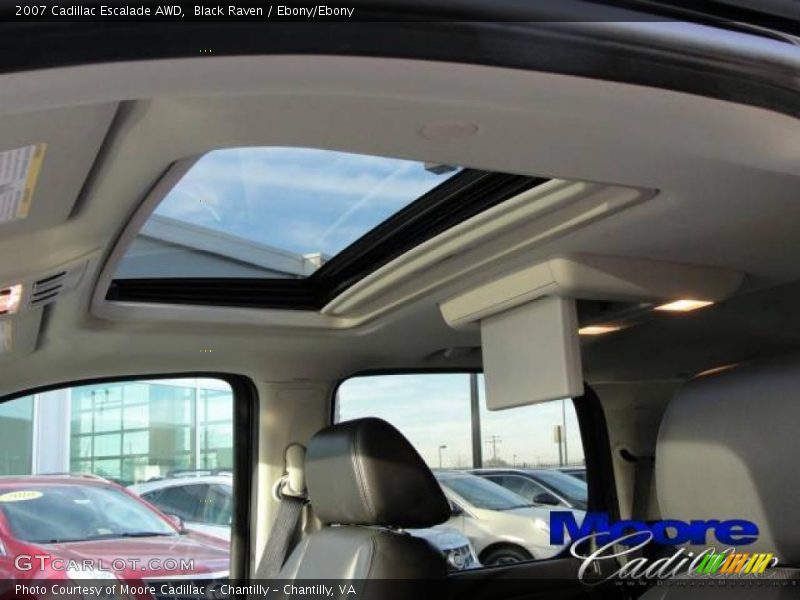 Black Raven / Ebony/Ebony 2007 Cadillac Escalade AWD