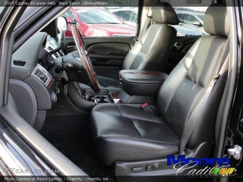 Black Raven / Ebony/Ebony 2007 Cadillac Escalade AWD