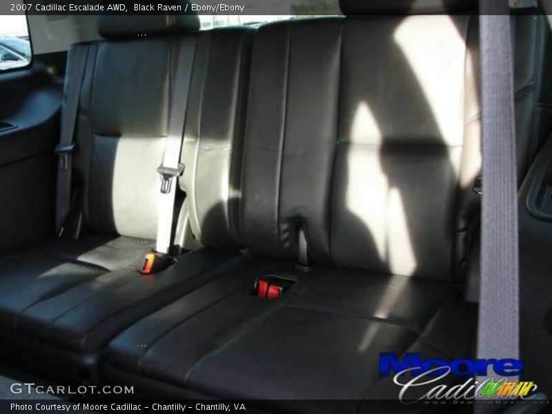Black Raven / Ebony/Ebony 2007 Cadillac Escalade AWD