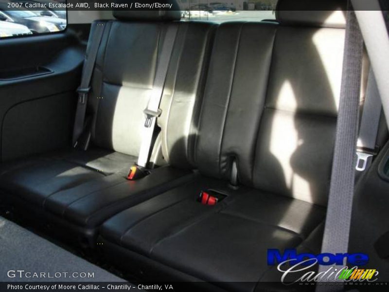 Black Raven / Ebony/Ebony 2007 Cadillac Escalade AWD
