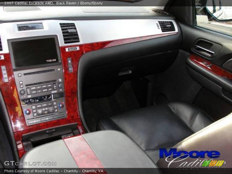 Black Raven / Ebony/Ebony 2007 Cadillac Escalade AWD