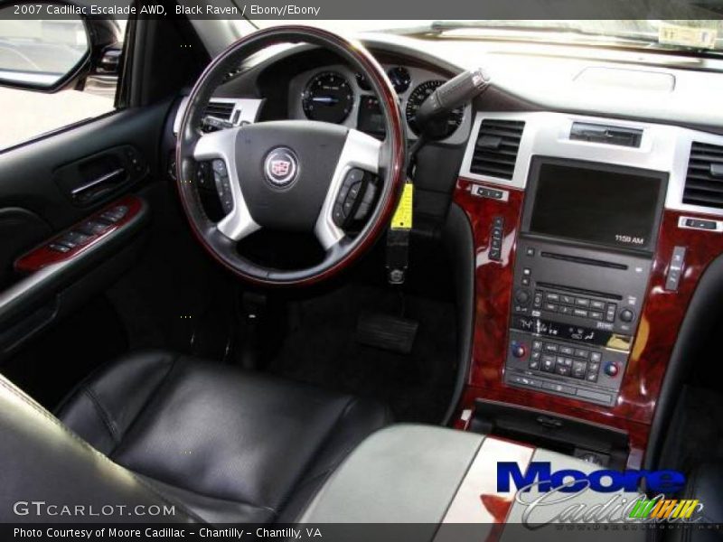 Black Raven / Ebony/Ebony 2007 Cadillac Escalade AWD