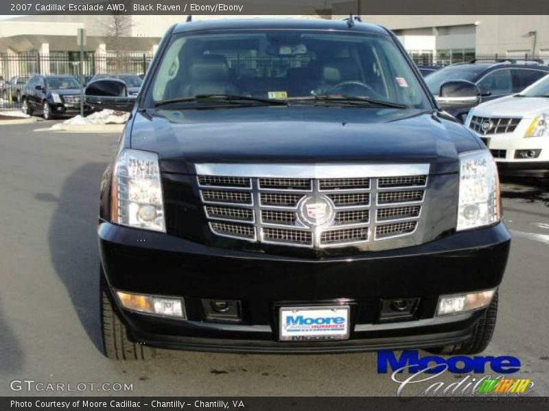 Black Raven / Ebony/Ebony 2007 Cadillac Escalade AWD