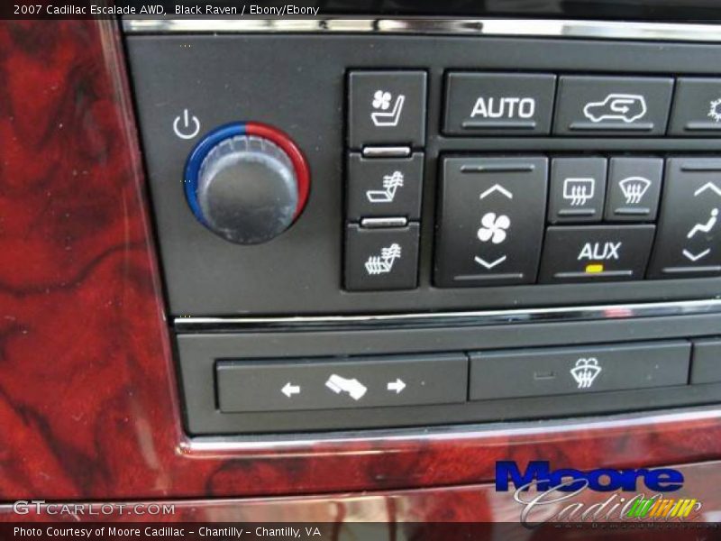 Black Raven / Ebony/Ebony 2007 Cadillac Escalade AWD