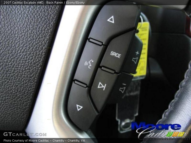 Black Raven / Ebony/Ebony 2007 Cadillac Escalade AWD
