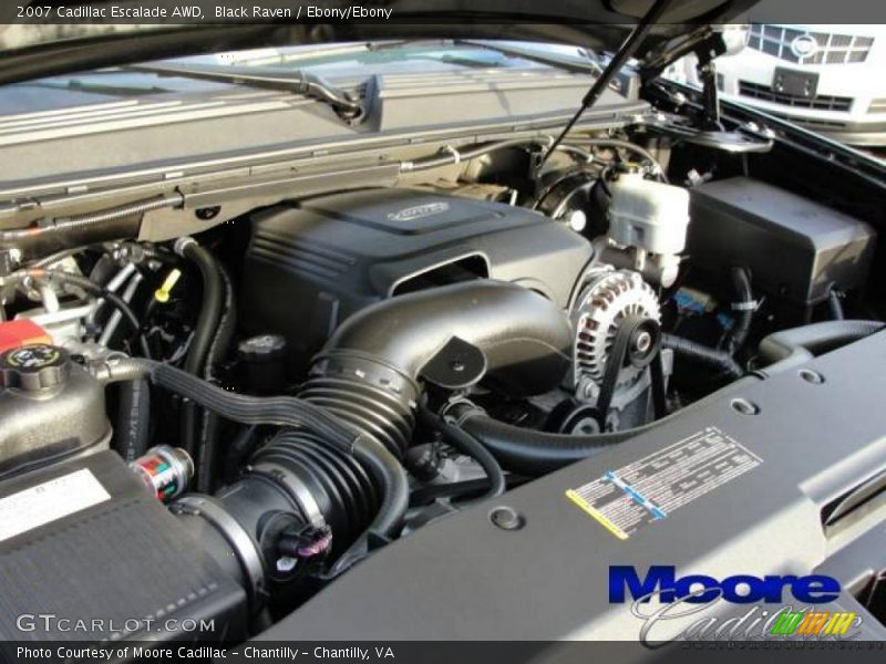 Black Raven / Ebony/Ebony 2007 Cadillac Escalade AWD