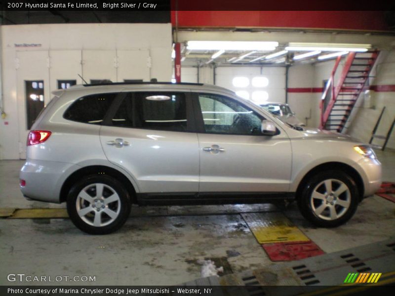 Bright Silver / Gray 2007 Hyundai Santa Fe Limited