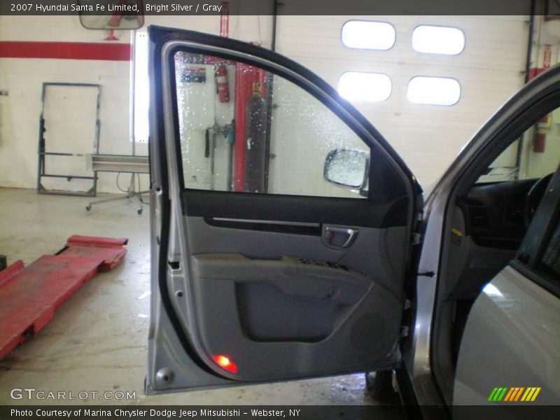 Bright Silver / Gray 2007 Hyundai Santa Fe Limited