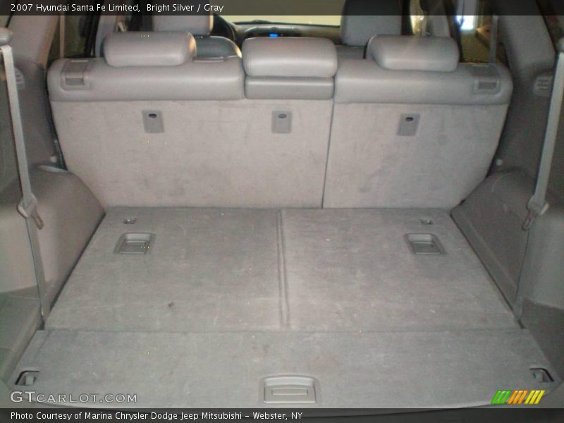 Bright Silver / Gray 2007 Hyundai Santa Fe Limited