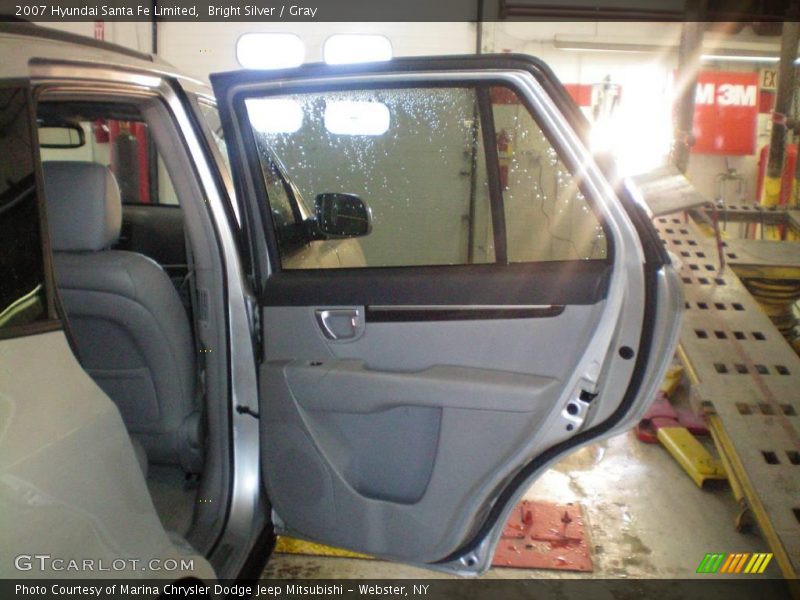 Bright Silver / Gray 2007 Hyundai Santa Fe Limited