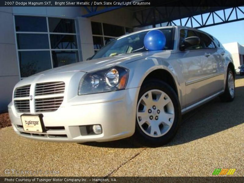 Bright Silver Metallic / Dark Slate Gray/Light Graystone 2007 Dodge Magnum SXT