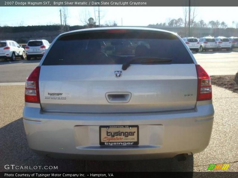 Bright Silver Metallic / Dark Slate Gray/Light Graystone 2007 Dodge Magnum SXT