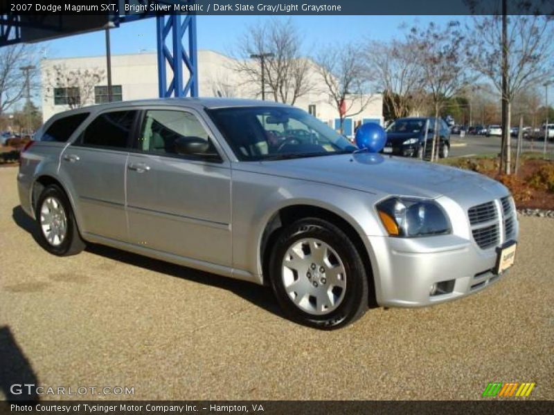 Bright Silver Metallic / Dark Slate Gray/Light Graystone 2007 Dodge Magnum SXT