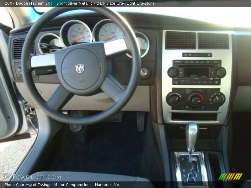 Bright Silver Metallic / Dark Slate Gray/Light Graystone 2007 Dodge Magnum SXT