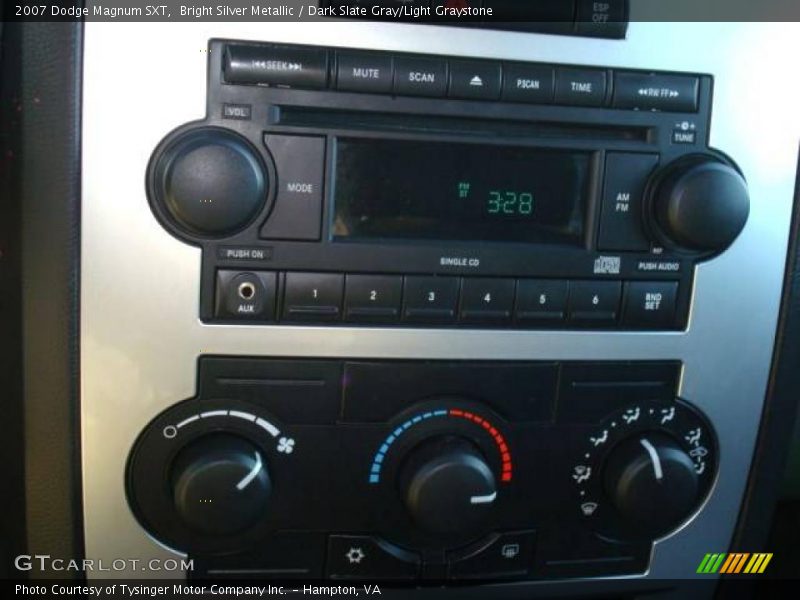 Bright Silver Metallic / Dark Slate Gray/Light Graystone 2007 Dodge Magnum SXT