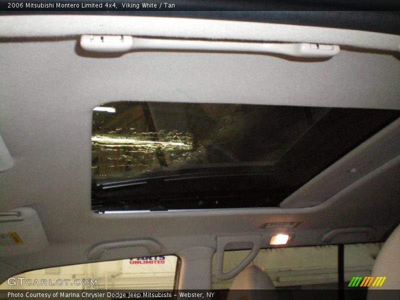 Viking White / Tan 2006 Mitsubishi Montero Limited 4x4