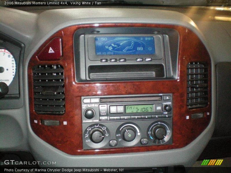 Viking White / Tan 2006 Mitsubishi Montero Limited 4x4