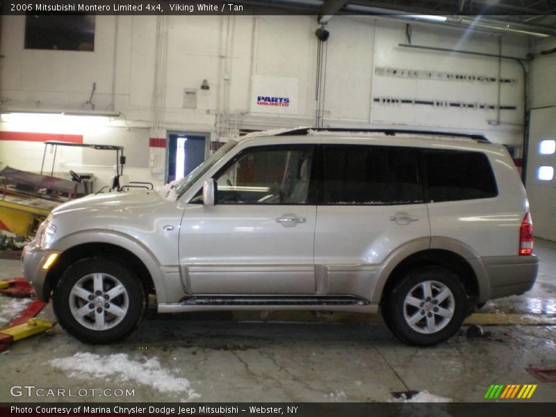 Viking White / Tan 2006 Mitsubishi Montero Limited 4x4