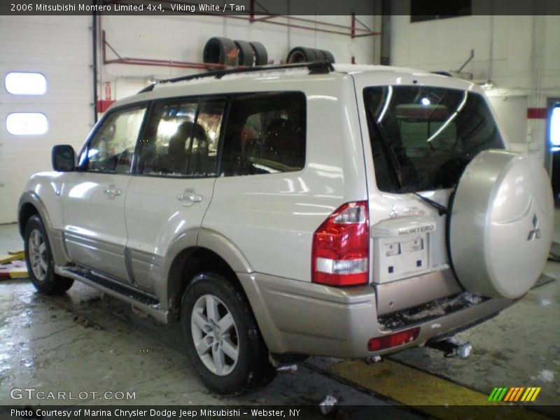 Viking White / Tan 2006 Mitsubishi Montero Limited 4x4